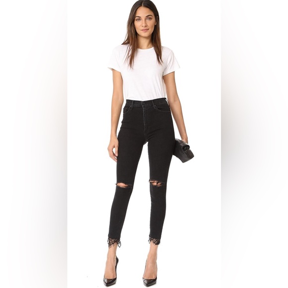 Mother The swooner dagger ankle fray size 24 - Picture 1 of 14